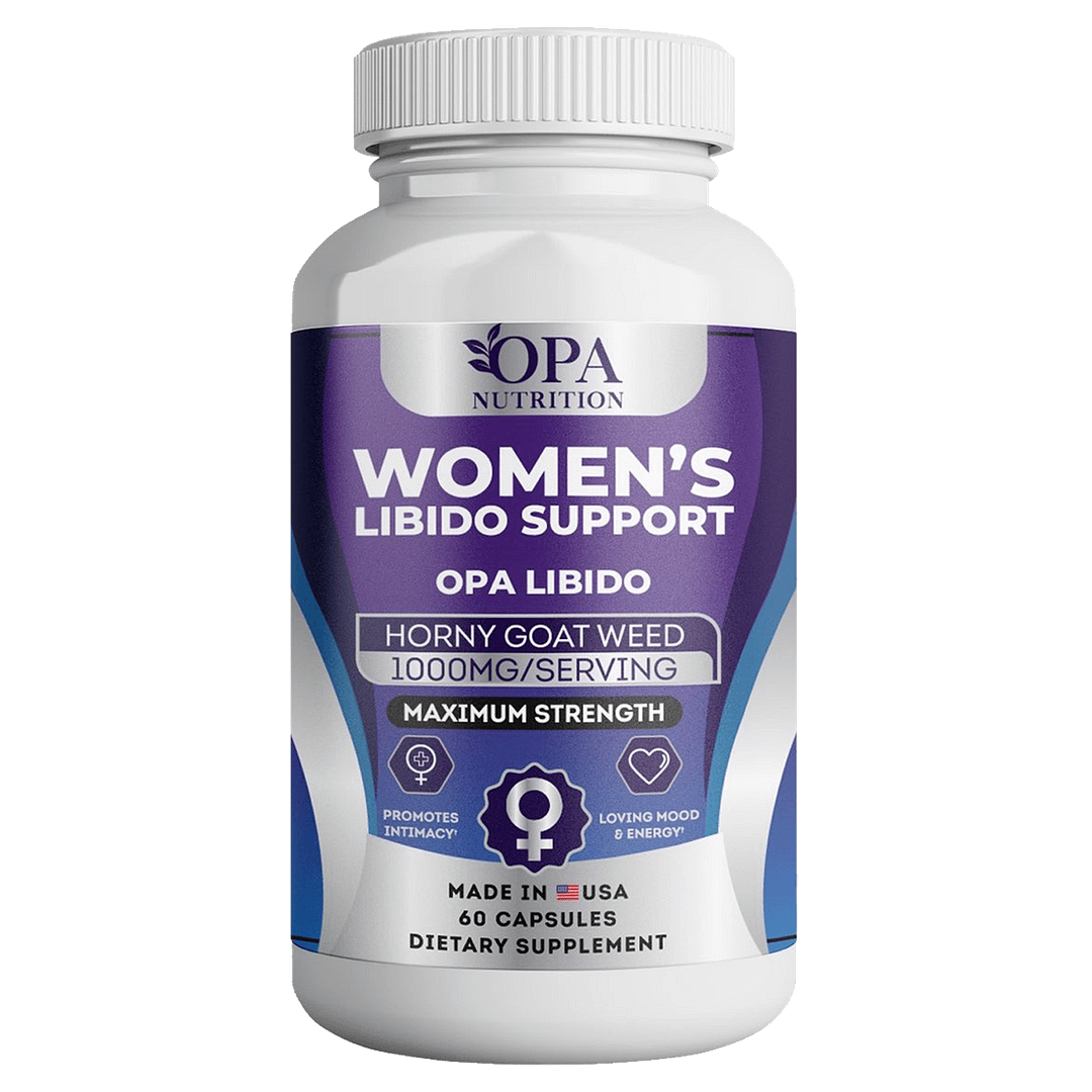 OPA Libido-Boosting Supplements For Females Mood, Energy & Desire - 60 CT