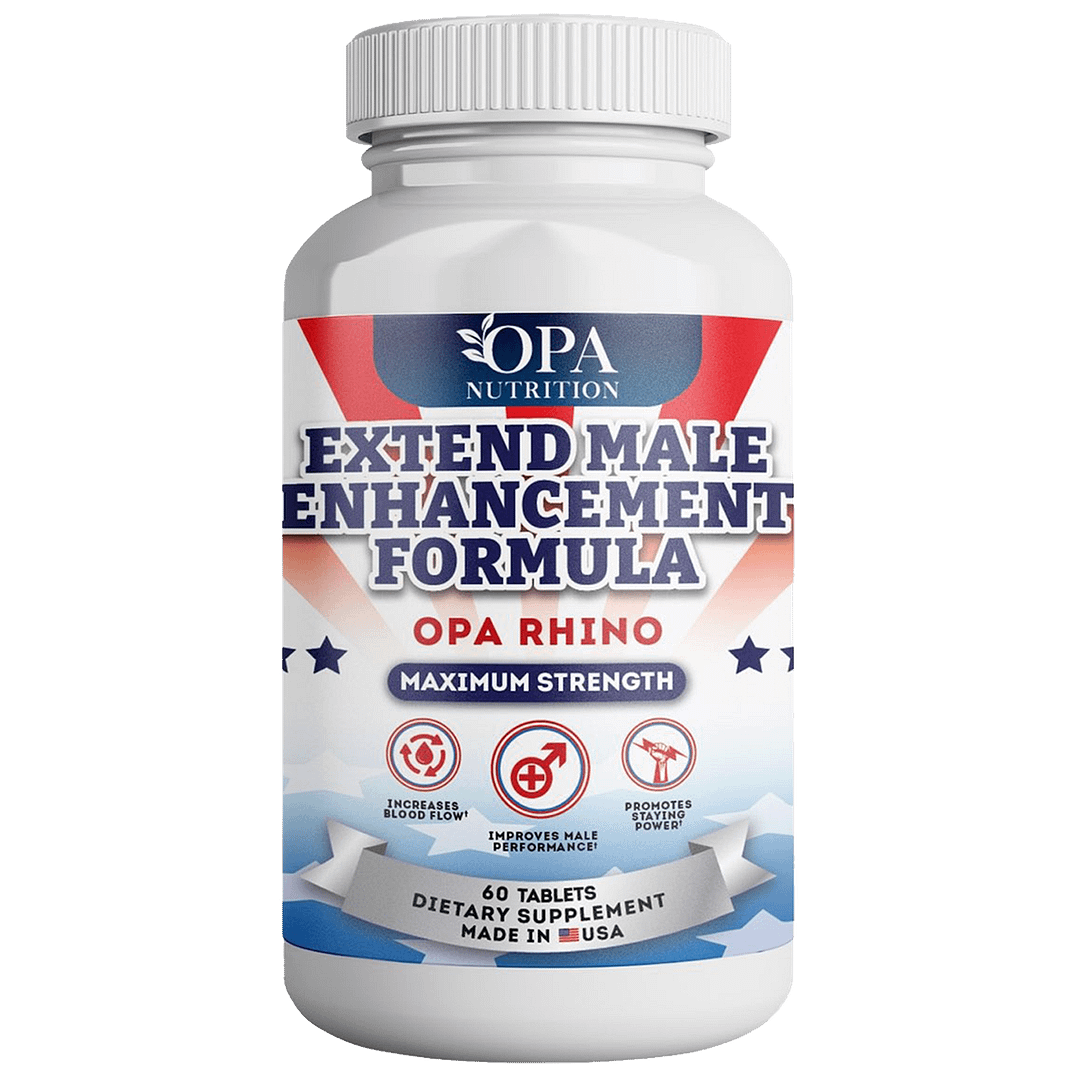 OPA Rhino: Advanced Male Enhancement Pills for Stamina, Girth & Performance - 60 CT