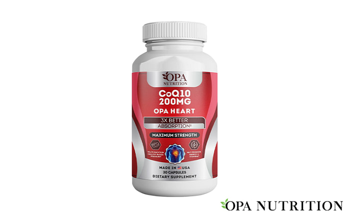 OPA Nutrition Coq10 200mg supplement
